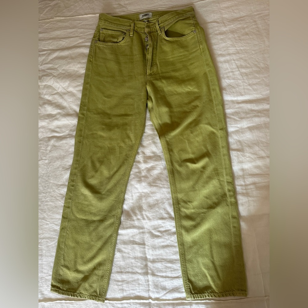 AGOLDE 90s Inspired Matcha Jeans